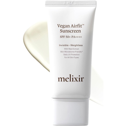Vegan Airfit Sunscreen SPF 50 Корейский увлажняющий солнцезащитный крем для лица Melixir
Vegan Airfit Sunscreen SPF 50 Корейский увлажняющий солнцезащитный крем для лица Melixir