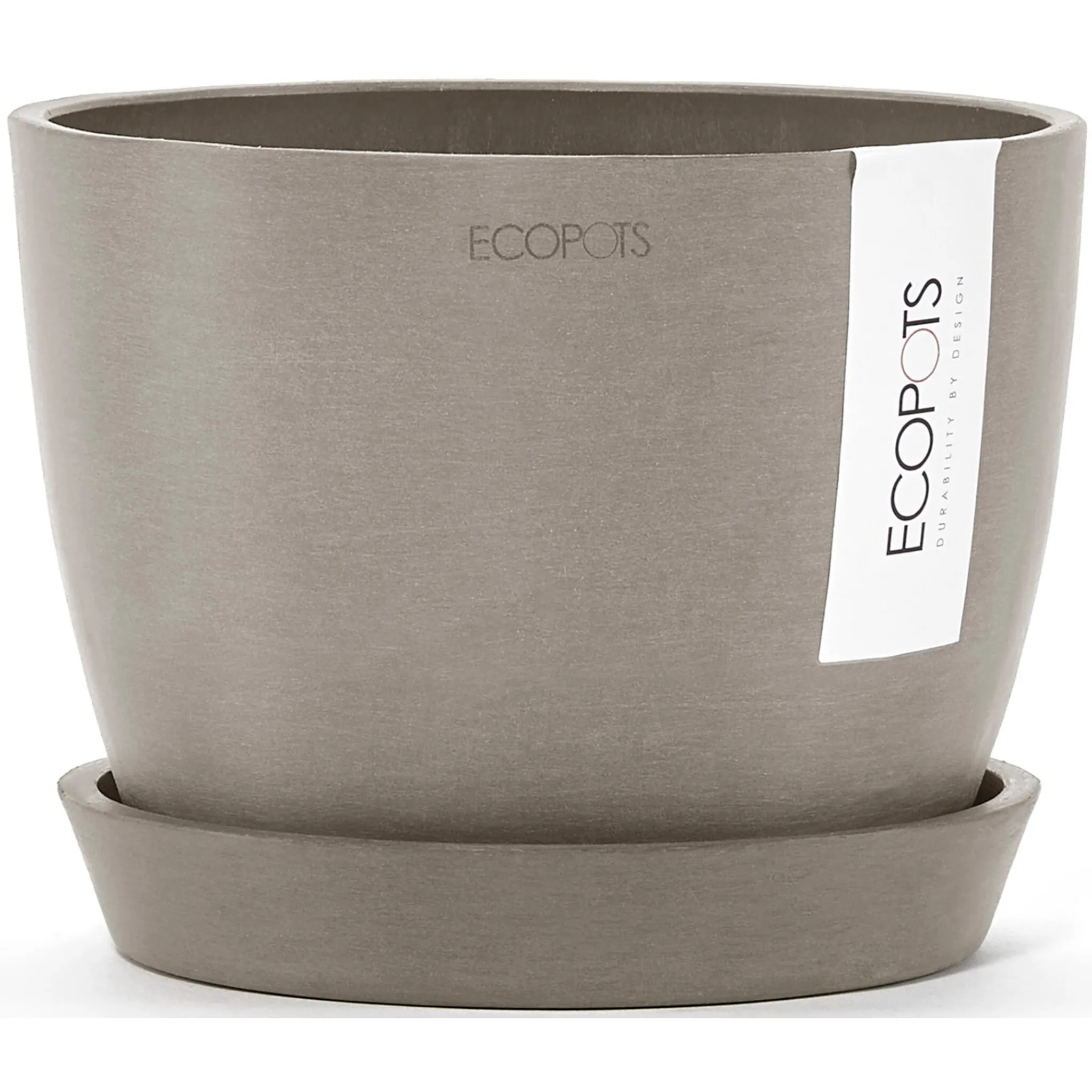 Цветочный горшок ECOPOTS «Stockholm Mini 16 Taupe», для внутреннего и наружного применения: морозостойкий, ударопрочный и светостойкий, серо-коричневый
Цветочный горшок ECOPOTS «Stockholm Mini 16 Taupe», для внутреннего и наружного применения: морозостойкий, ударопрочный и светостойкий, серо-коричневый