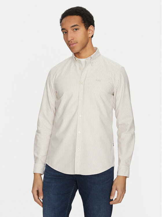 Рубашка облегающего кроя Roan 50520275 Boss, бежевый
Рубашка облегающего кроя Roan 50520275 Boss, бежевый