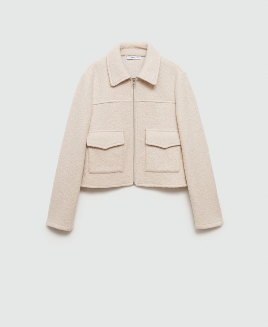 Женская шерстяная куртка с карманами MANGO, Beige
Женская шерстяная куртка с карманами MANGO, Beige