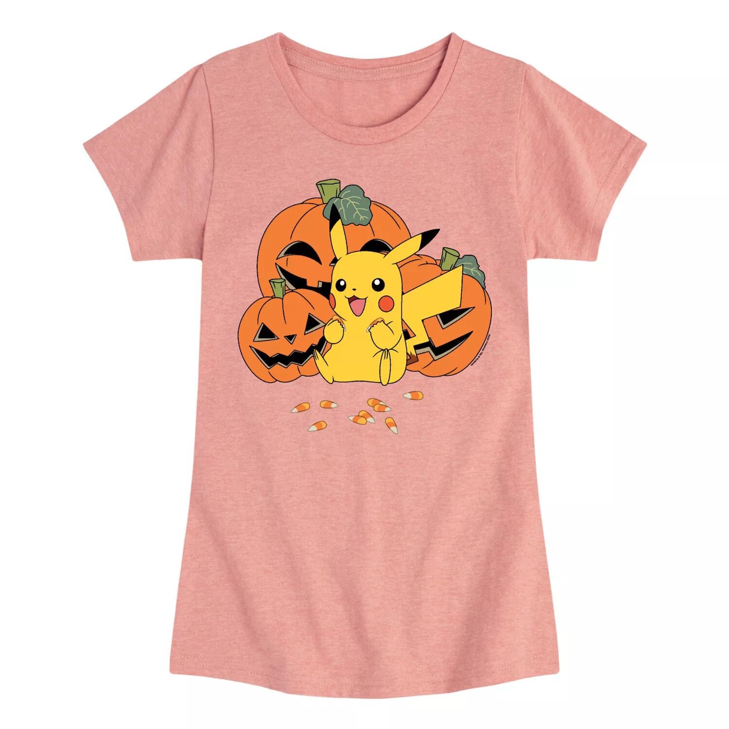 Футболка с тыквами и покемоном Пикачу для девочек 7–16 лет Pokemon, розовый
Футболка с тыквами и покемоном Пикачу для девочек 7–16 лет Pokemon, розовый