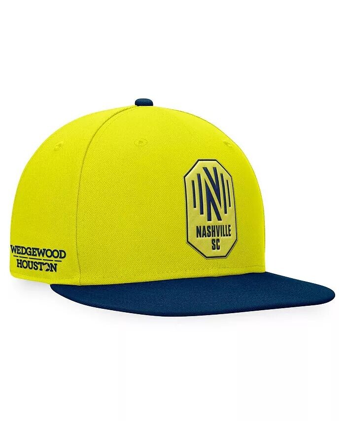 Фирменная мужская желтая/темно-синяя бейсболка Nashville SC Downtown Fanatics
Фирменная мужская желтая/темно-синяя бейсболка Nashville SC Downtown Fanatics