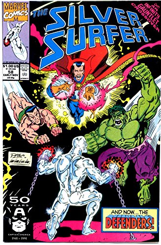 The Silver Surfer # 58 (Marvel Comics)
The Silver Surfer # 58 (Marvel Comics)