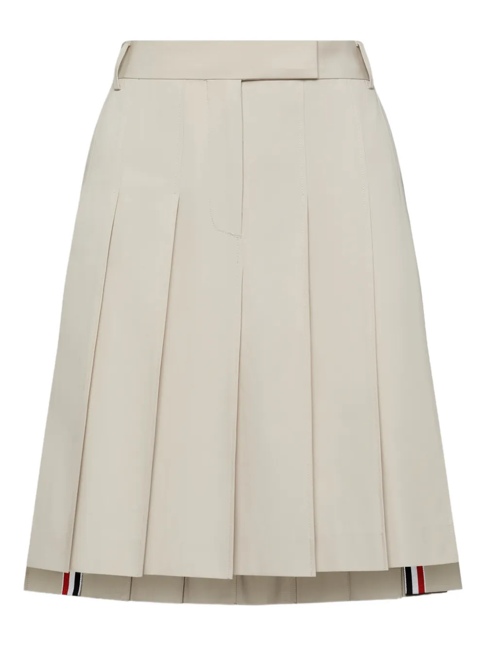 Плиссированная мини-юбка Thom Browne, бежевый
Плиссированная мини-юбка Thom Browne, бежевый