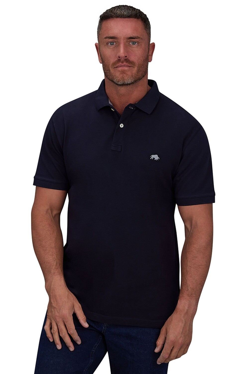 Классическая рубашка-поло из натурального хлопка Raging Bull, синий
Классическая рубашка-поло из натурального хлопка Raging Bull, синий