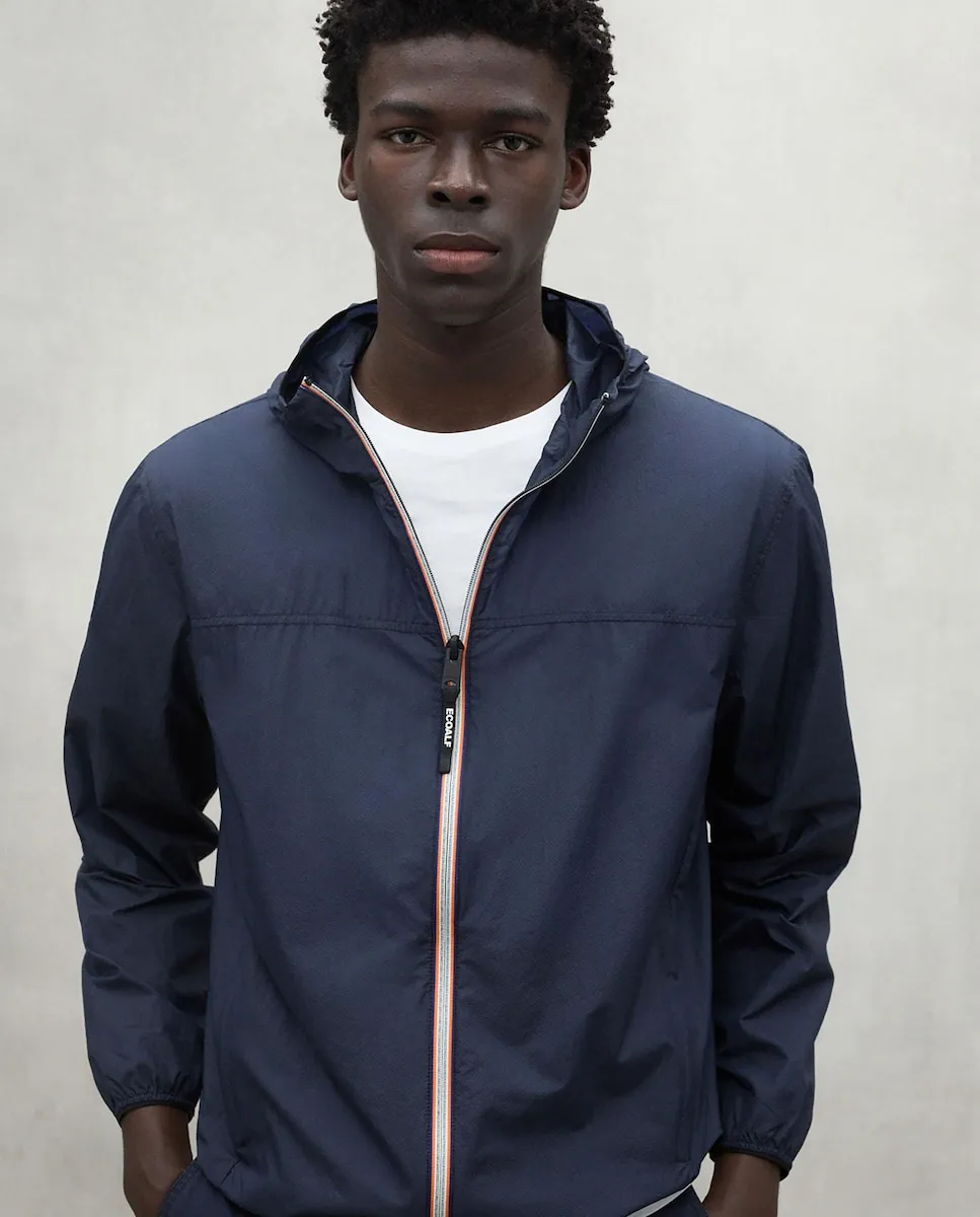 Мужская куртка с застежкой-молнией, капюшоном и передними карманами Ecoalf, синий
Мужская куртка с застежкой-молнией, капюшоном и передними карманами Ecoalf, синий