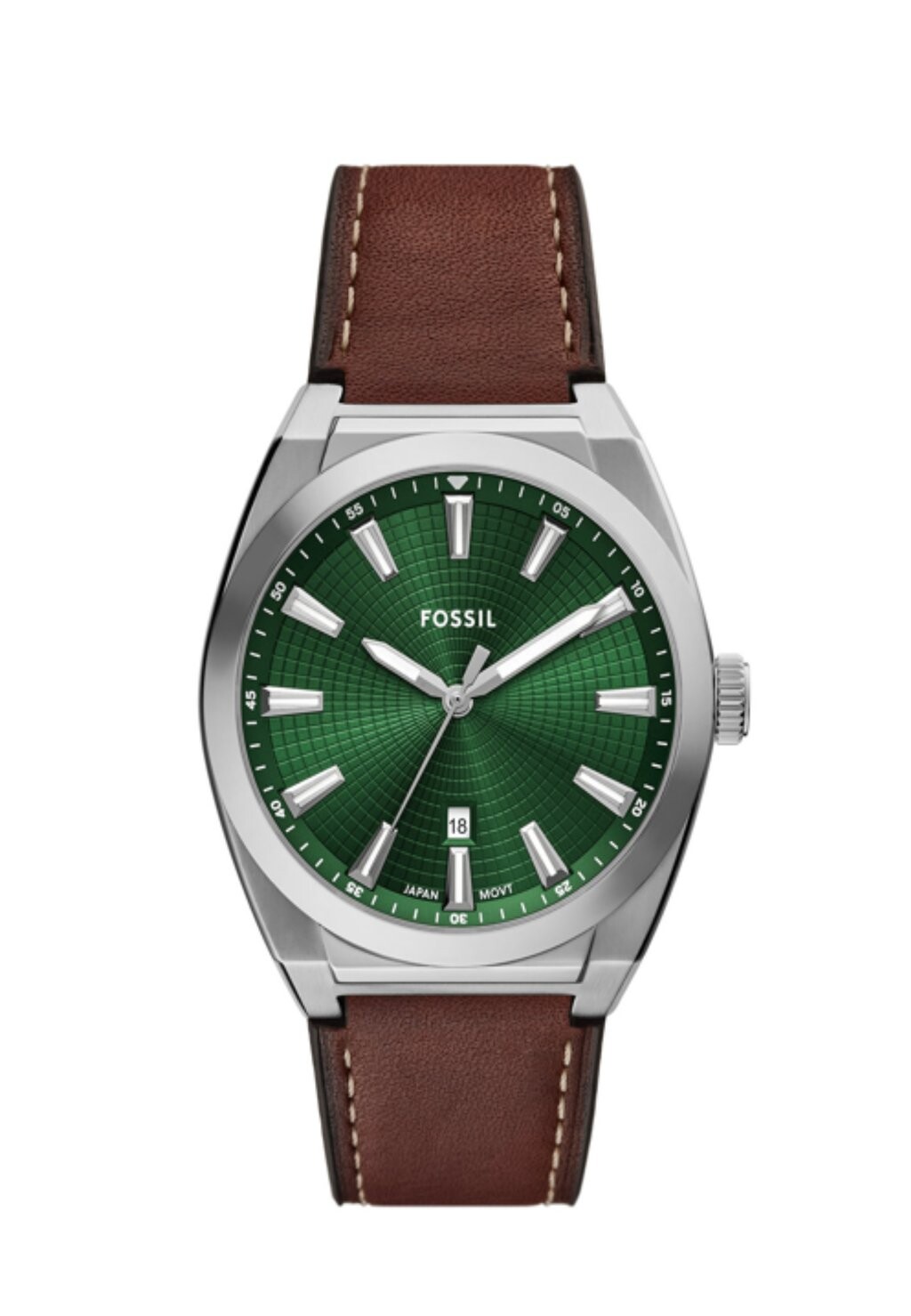 Часы EVERETT SET Fossil, коричневый 
Часы EVERETT SET Fossil, коричневый