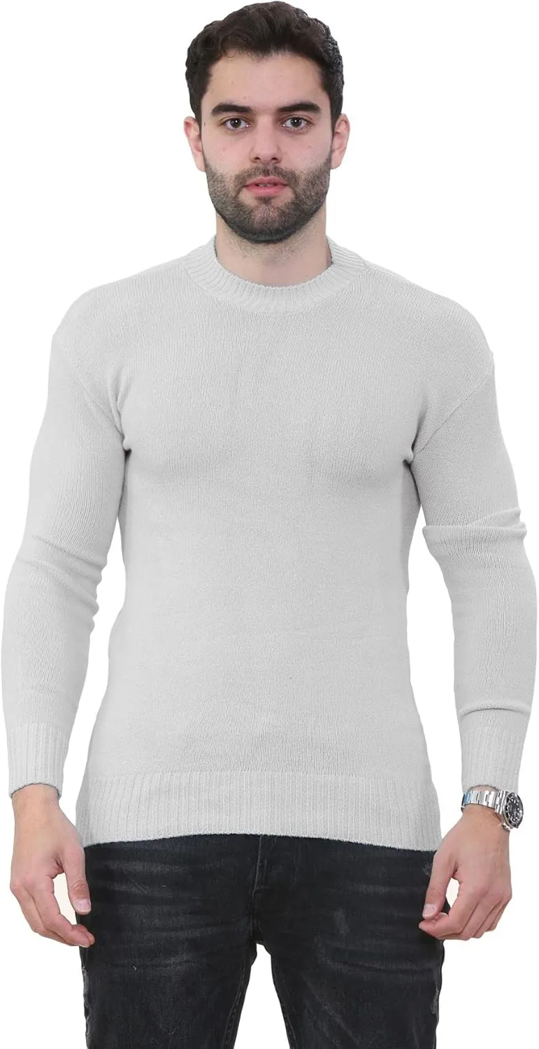 Janisramone мужской вязаный джемпер с длинным рукавом и круглым вырезом, теплый для зимы
Janisramone мужской вязаный джемпер с длинным рукавом и круглым вырезом, теплый для зимы