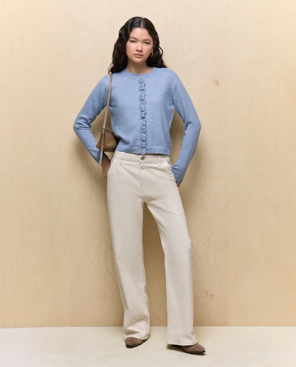 Женский однотонный вязаный жакет Easy Wear, индиго
Женский однотонный вязаный жакет Easy Wear, индиго