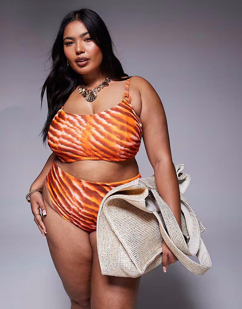 Бикини-топ Curve Charlie со скрытыми косточками ASOS DESIGN с оранжевым анималистичным принтом ASOS Curve
Бикини-топ Curve Charlie со скрытыми косточками ASOS DESIGN с оранжевым анималистичным принтом ASOS Curve