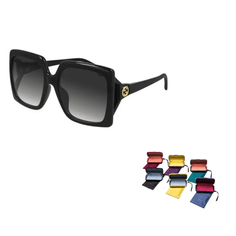 Очки солнцезащитные женские Gucci крупные, черный
Очки солнцезащитные женские Gucci крупные, черный