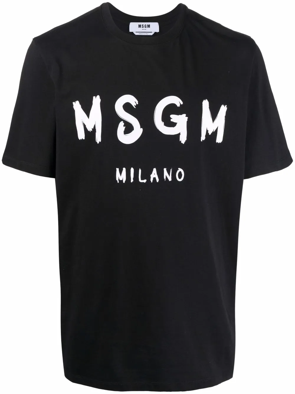 Футболка с логотипом MSGM, черный 
Футболка с логотипом MSGM, черный
