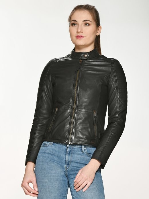 Кожаный пиджак Mustang, черный
Кожаный пиджак Mustang, черный