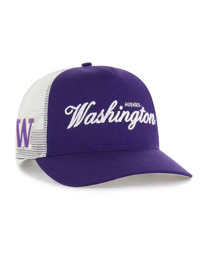Мужская и женская фиолетовая кепка Washington Huskies Contemporary Basics Foundation Trucker Hitch Adjustable '47 Brand
Мужская и женская фиолетовая кепка Washington Huskies Contemporary Basics Foundation Trucker Hitch Adjustable '47 Brand