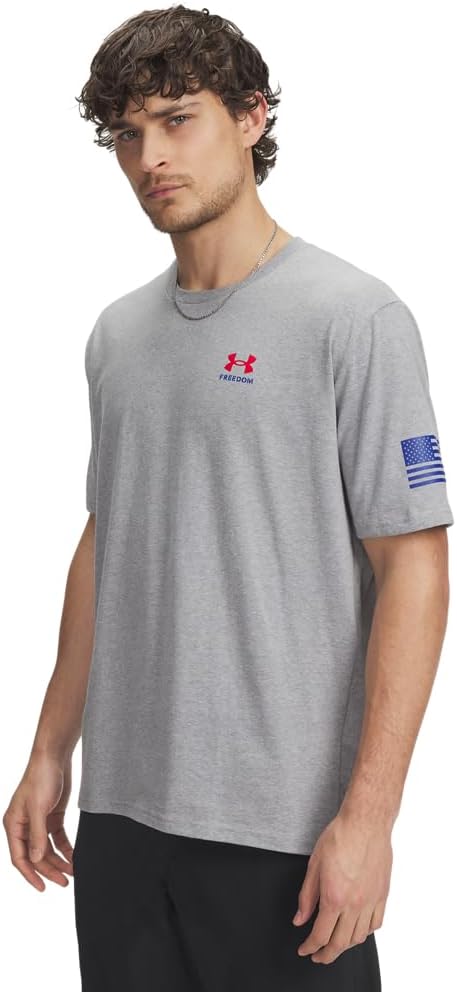 Мужская футболка с коротким рукавом Under Armour Freedom Flag, (036) Steel Light Heather/Red, Красный, Мужская футболка с коротким рукавом Under Armour Freedom Flag, (036) Steel Light Heather/Red
Мужская футболка с коротким рукавом Under Armour Freedom Flag, (036) Steel Light Heather/Red, Красный, Мужская футболка с коротким рукавом Under Armour Freedom Flag, (036) Steel Light Heather/Red
