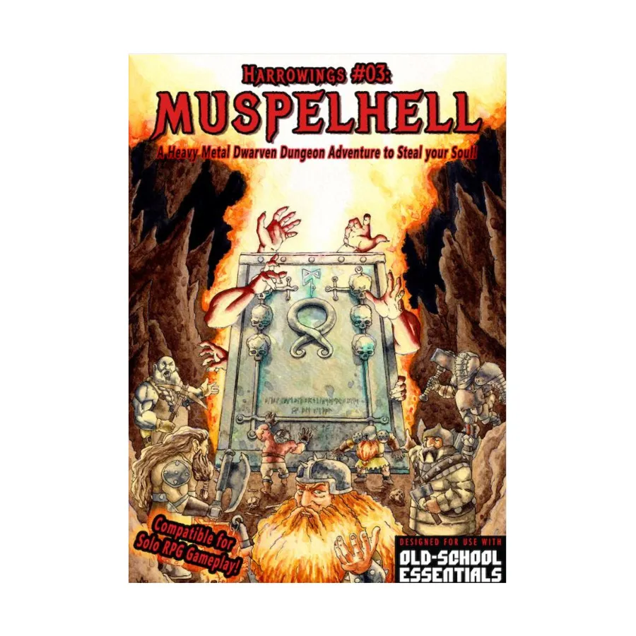 Harrowings 3 - Muspelhell, Role Playing Games (Agnvs Dei Studios), мягкая обложка
Harrowings 3 - Muspelhell, Role Playing Games (Agnvs Dei Studios), мягкая обложка