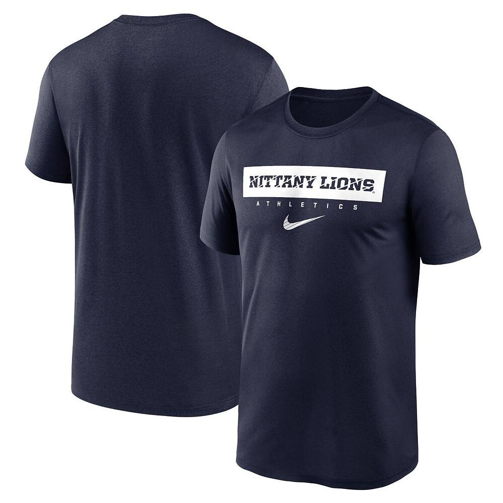 Мужская темно-синяя футболка Nike Penn State Nittany Lions 2024 Sideline Legend Performance, цвет Pst Navy
Мужская темно-синяя футболка Nike Penn State Nittany Lions 2024 Sideline Legend Performance, цвет Pst Navy