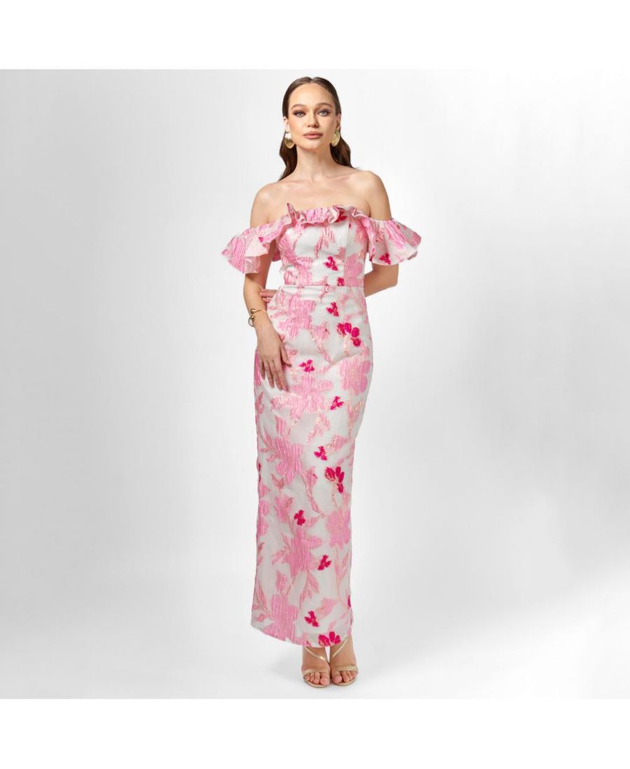 Женское платье Jacquie Off Shoulder Midaxi BARIANO, Pink
Женское платье Jacquie Off Shoulder Midaxi BARIANO, Pink