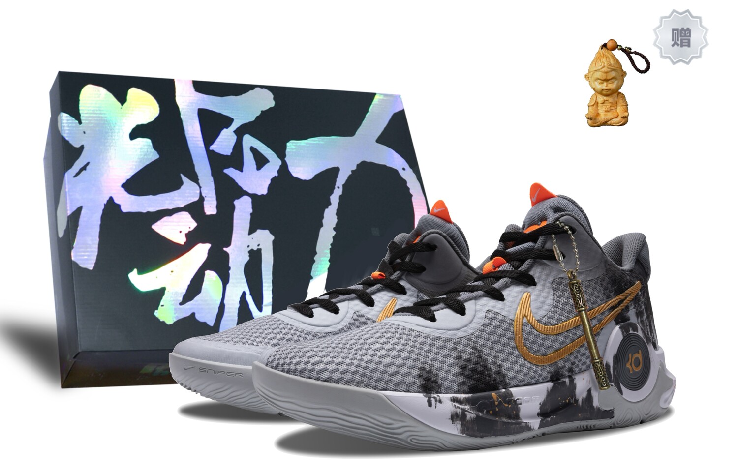 Баскетбольные кроссовки KD Trey 5 IX Basketball Shoes Unisex Mid-Top Black/Gold/Gray Nike
Баскетбольные кроссовки KD Trey 5 IX Basketball Shoes Unisex Mid-Top Black/Gold/Gray Nike