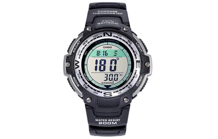 CASIO Мужские часы PRO TREK Silver SGW-100-1V
CASIO Мужские часы PRO TREK Silver SGW-100-1V