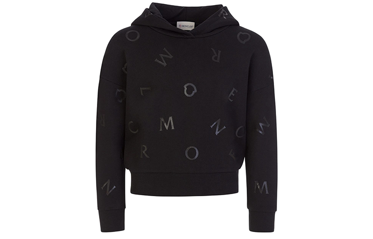 Детская толстовка Moncler, черная
Детская толстовка Moncler, черная