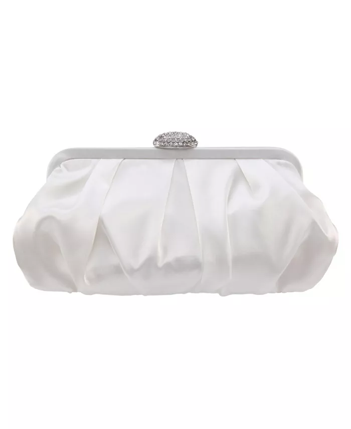 Женская классическая сатиновая клатч-сумка Nina, слоновая кость/кремовый
Женская классическая сатиновая клатч-сумка Nina, слоновая кость/кремовый