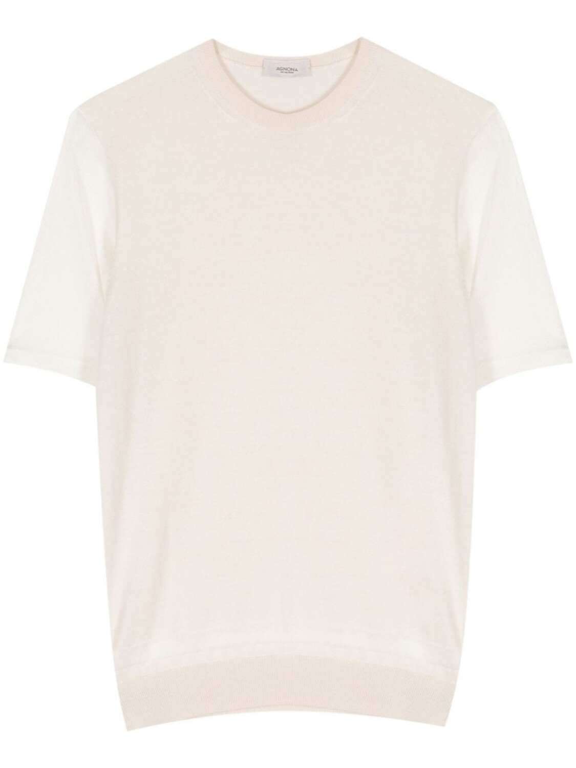 Топ со вставками Agnona, бежевый
Топ со вставками Agnona, бежевый