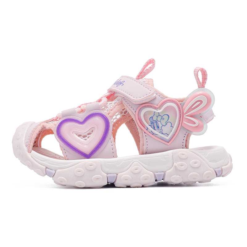 Детские сандалии с низким берцем и дышащей подошвой, устойчивые к ударам BOBDOG, розовый
Детские сандалии с низким берцем и дышащей подошвой, устойчивые к ударам BOBDOG, розовый