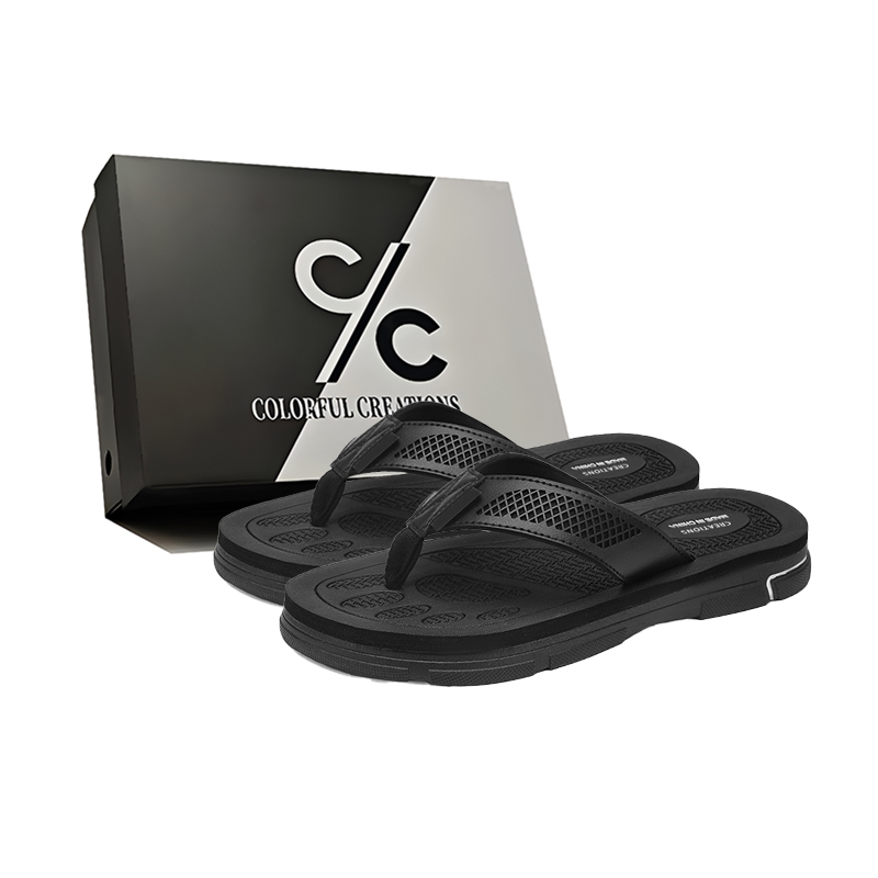 Мужские шлепанцы EVA Cut Out, тихие, с защитой от запаха и скольжения Colorful Creations, Black
Мужские шлепанцы EVA Cut Out, тихие, с защитой от запаха и скольжения Colorful Creations, Black