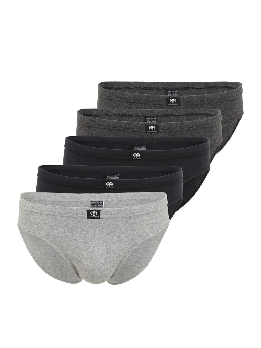 Трусы CECEBA, Anthracite/Light grey/Dark grey
Трусы CECEBA, Anthracite/Light grey/Dark grey