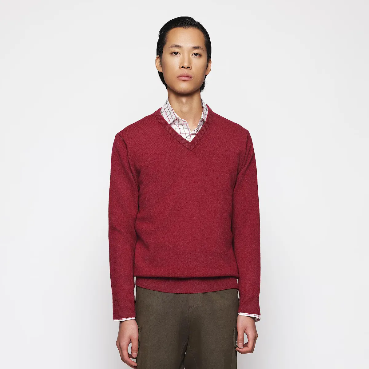 Мужской вязаный свитер Mirto Hunting из овечьей шерсти, гранатовый
Мужской вязаный свитер Mirto Hunting из овечьей шерсти, гранатовый