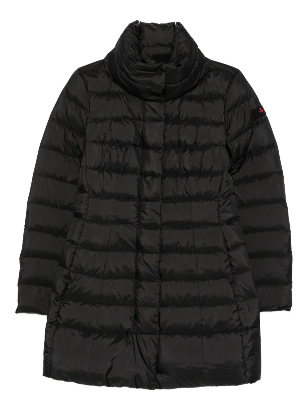 Стеганое пальто с высоким воротником Peuterey, черный
Стеганое пальто с высоким воротником Peuterey, черный