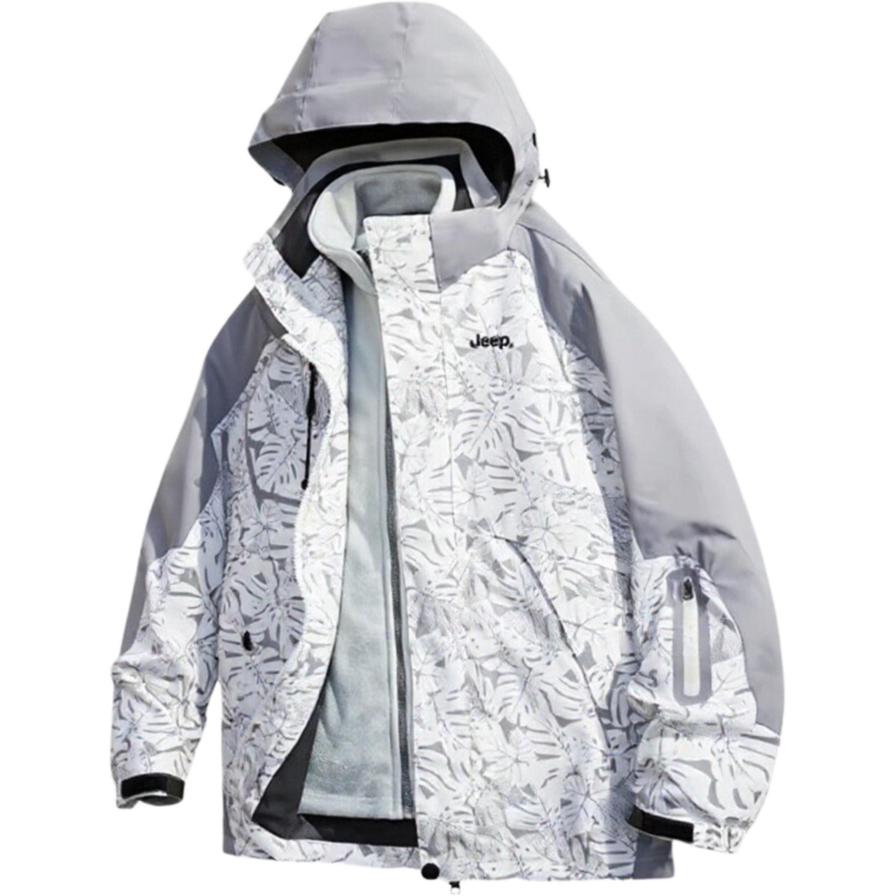 Jeep Куртка для осени и зимы унисекс, Camouflage white gray
Jeep Куртка для осени и зимы унисекс, Camouflage white gray