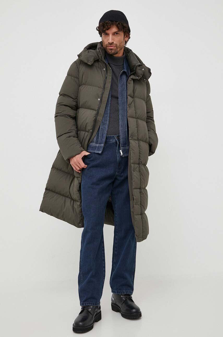 Пуховик Hetrego, зеленый 
Пуховик Hetrego, зеленый