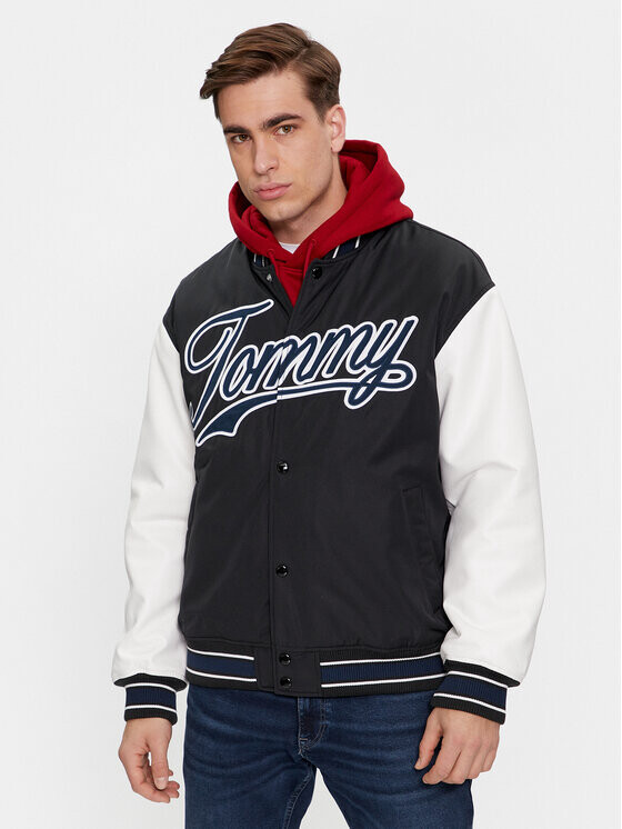Бомбер стандартного кроя Tommy Jeans, черный
Бомбер стандартного кроя Tommy Jeans, черный