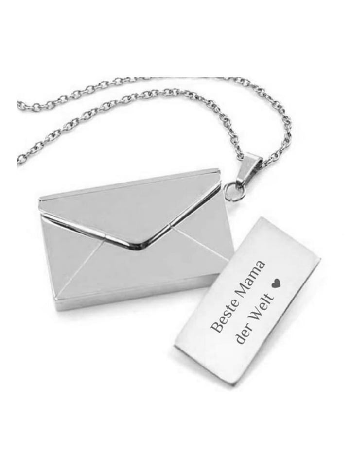 Himmelsflüsterer Колье "Любовное письмо" ко Дню матери - Цвет: серебристый
Himmelsflüsterer Колье "Любовное письмо" ко Дню матери - Цвет: серебристый