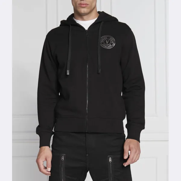 Толстовка обычного кроя Versace, черный
Толстовка обычного кроя Versace, черный