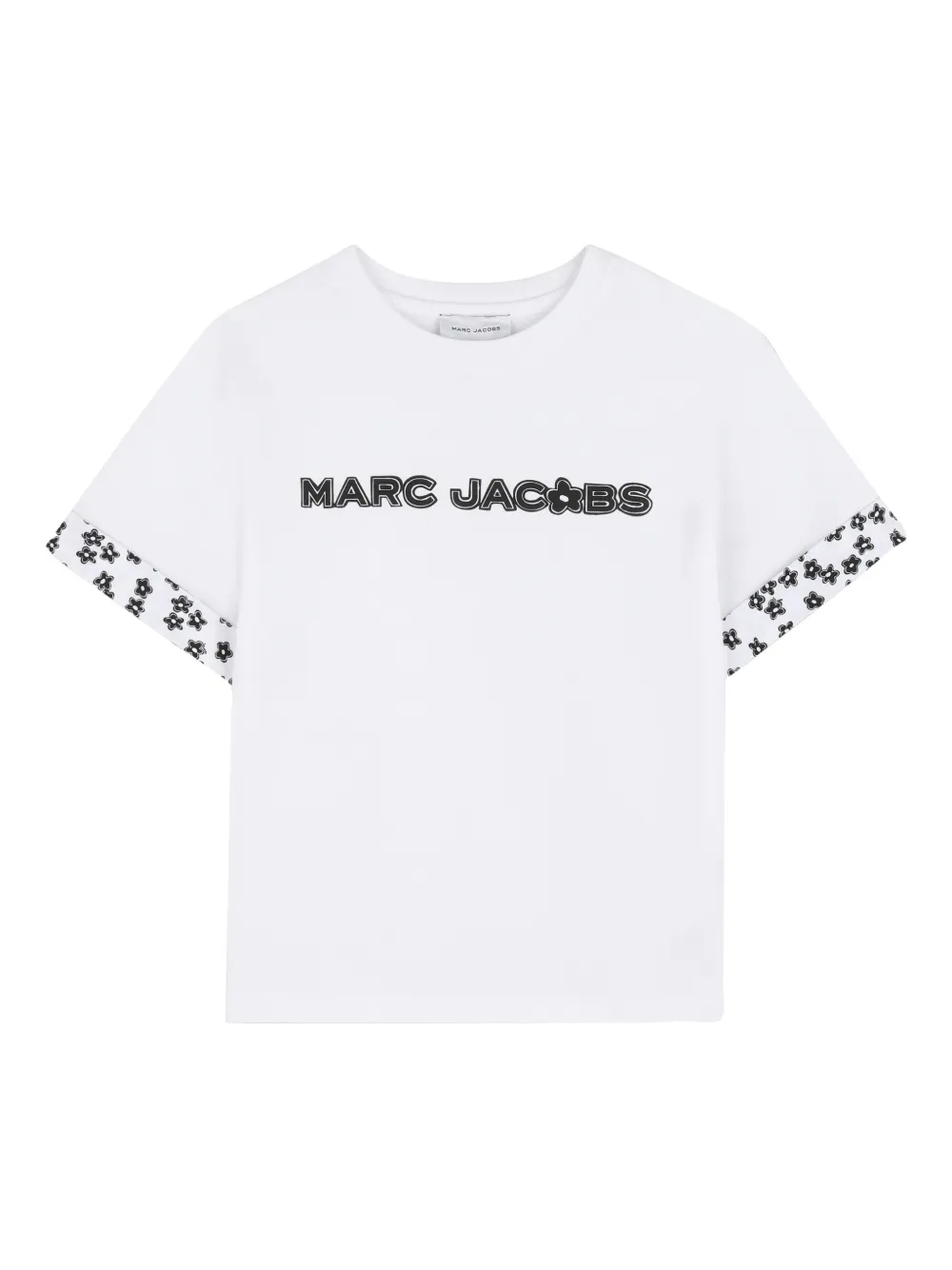 Футболка с цветочной отделкой Marc Jacobs Kids, белый
Футболка с цветочной отделкой Marc Jacobs Kids, белый