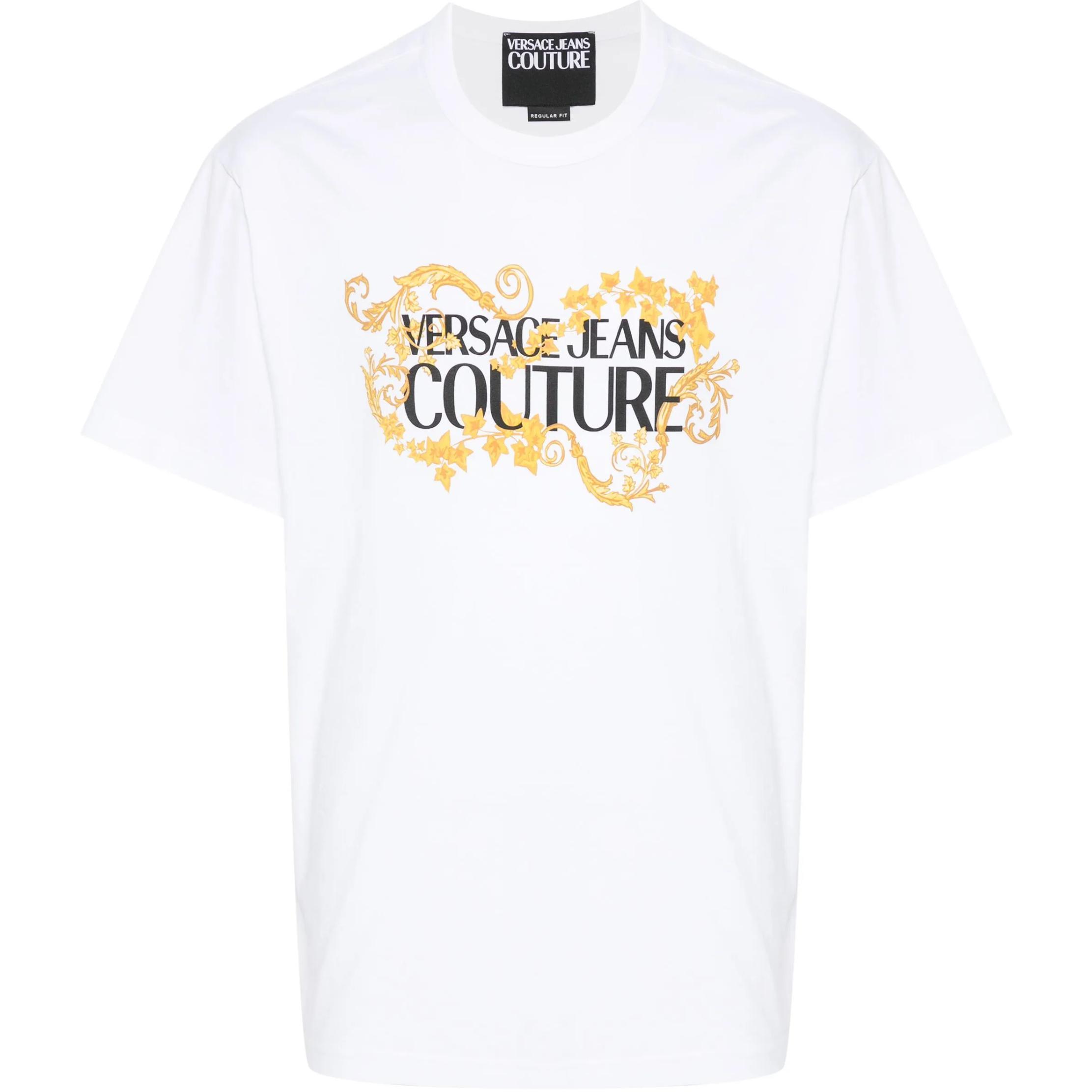 Футболка из хлопка с логотипом VERSACE JEANS COUTURE, белый
Футболка из хлопка с логотипом VERSACE JEANS COUTURE, белый