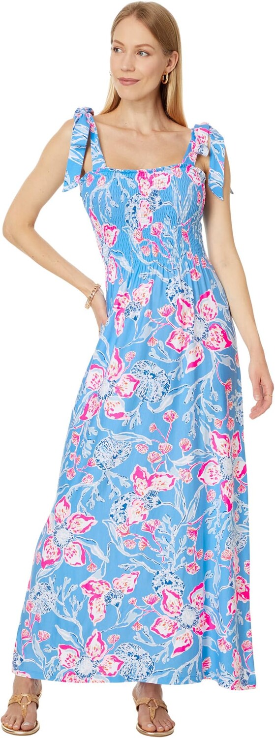 Платье Lilly Pulitzer Kailua Smocked Maxi Dress, цвет Multi Bahamian Rhapsody
Платье Lilly Pulitzer Kailua Smocked Maxi Dress, цвет Multi Bahamian Rhapsody