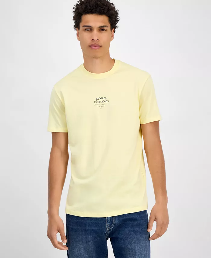 Мужская футболка с коротким рукавом и принтом логотипа A|X Armani Exchange, коричневый/бежевый
Мужская футболка с коротким рукавом и принтом логотипа A|X Armani Exchange, коричневый/бежевый