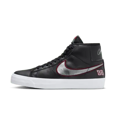 Кроссовки Nike Zoom Blazer Mid Pro GT Skate Shoes, цвет Black/University Red/White/Metallic Silver
Кроссовки Nike Zoom Blazer Mid Pro GT Skate Shoes, цвет Black/University Red/White/Metallic Silver