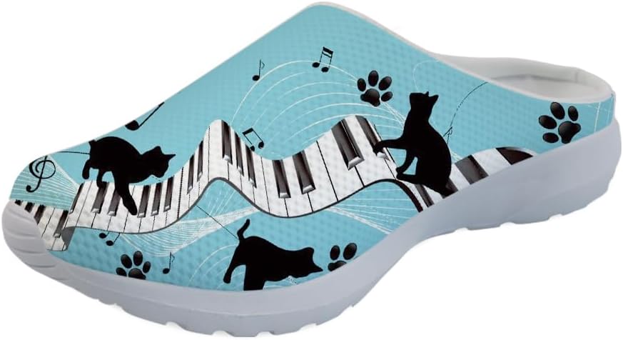 Кроссовки Forchrinse Blue Dolphin для женщин с эластичной вставкой, мужские садовые сабо с поддержкой свода, повседневная обувь, тапочки для дома, сандалии, легкие, Cat Music Piano
Кроссовки Forchrinse Blue Dolphin для женщин с эластичной вставкой, мужские садовые сабо с поддержкой свода, повседневная обувь, тапочки для дома, сандалии, легкие, Cat Music Piano