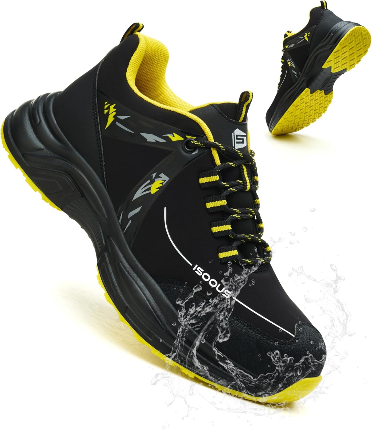 Защитные сандалии ISOOUS с стальным носком для женщин и мужчин, широкие, водонепроницаемые, противоскользящие кроссовки, легкие, дышащие, безопасные теннисные туфли, удобная обувь для строительства, устойчивая к проколам, неразрушимые ботинки, ж...
Защитные сандалии ISOOUS с стальным носком для женщин и мужчин, широкие, водонепроницаемые, противоскользящие кроссовки, легкие, дышащие, безопасные теннисные туфли, удобная обувь для строительства, устойчивая к проколам, неразрушимые ботинки, ж...