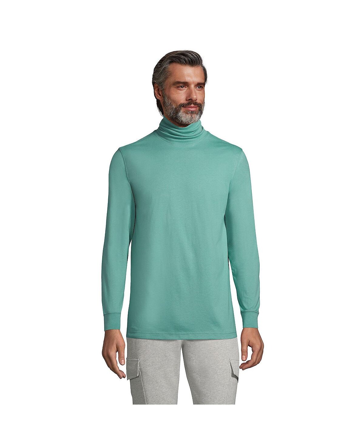 Мужская футболка с водолазкой Super-T Lands' End
Мужская футболка с водолазкой Super-T Lands' End