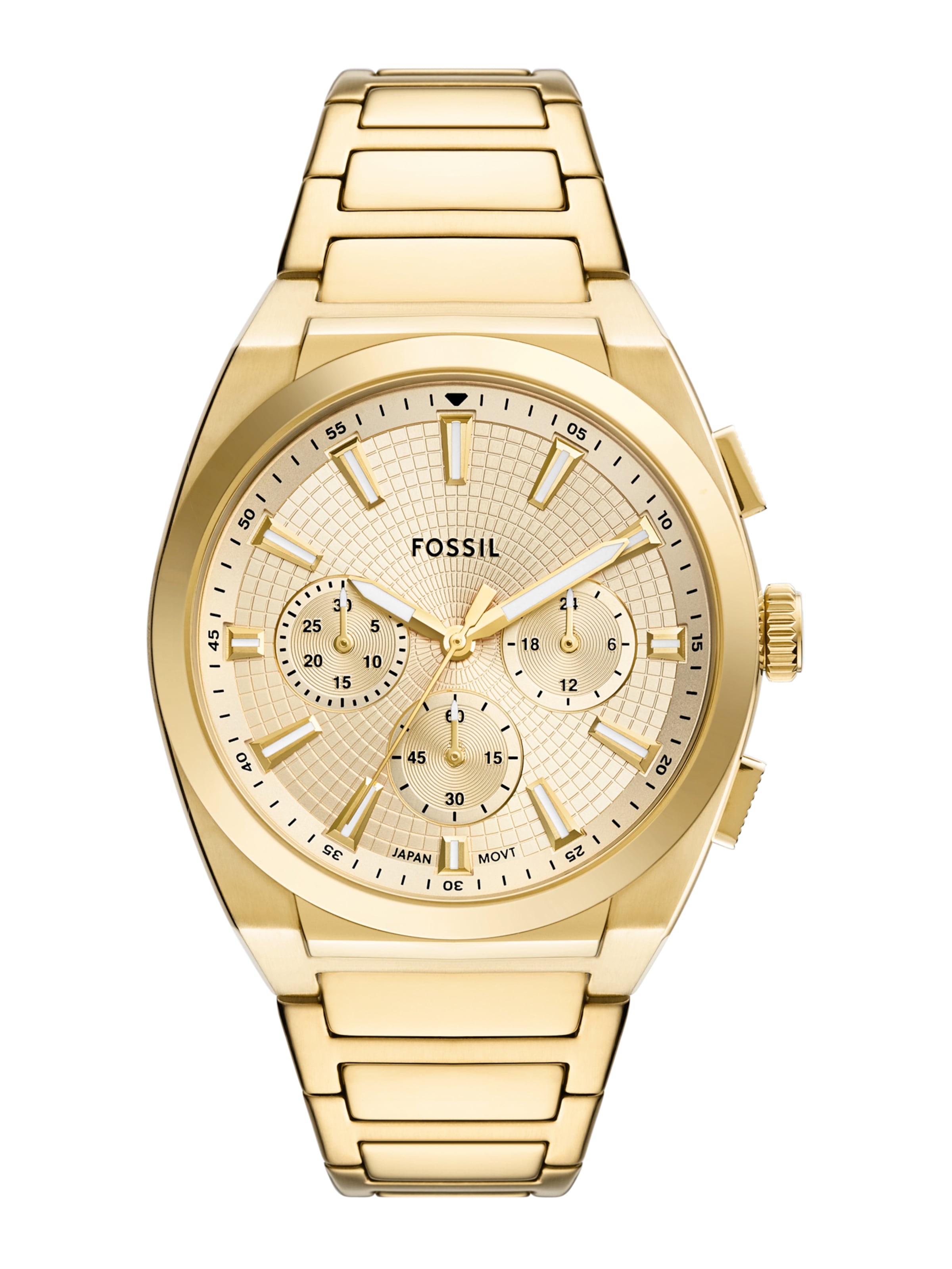 FOSSIL Золотые аналоговые часы 'Everett'
FOSSIL Золотые аналоговые часы 'Everett'