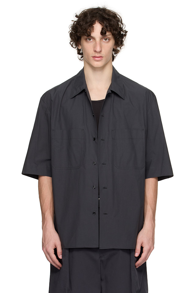 Рубашка-трансформер Lemaire, цвет charcoal
Рубашка-трансформер Lemaire, цвет charcoal
