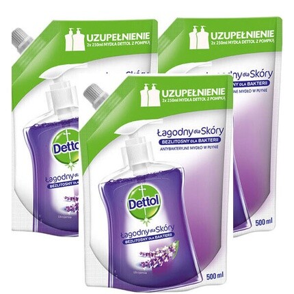 Сменный блок для жидкого мыла Sagrotan, сильное против бактерий, 500 мл, Dettol
Сменный блок для жидкого мыла Sagrotan, сильное против бактерий, 500 мл, Dettol
