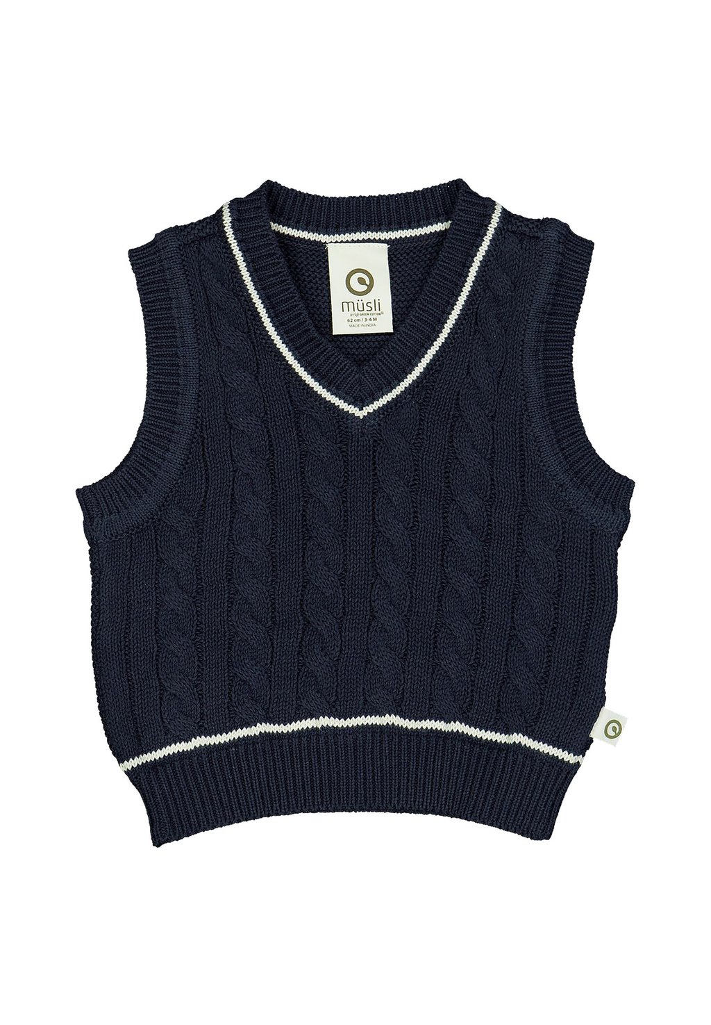 Топ без рукавов Müsli by GREEN COTTON, темно-синий
Топ без рукавов Müsli by GREEN COTTON, темно-синий