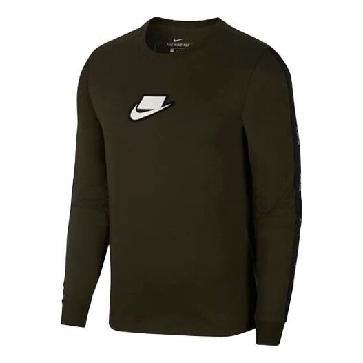 Футболка Men's Nike Logo Round Neck Pullover Long Sleeves Green T-Shirt, зеленый
Футболка Men's Nike Logo Round Neck Pullover Long Sleeves Green T-Shirt, зеленый